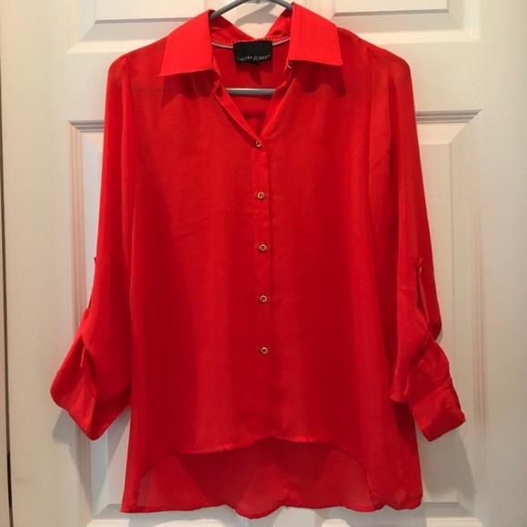 🌟DONATED🌟 - Cynthia Rowley button down blouse - Picture 6 of 8